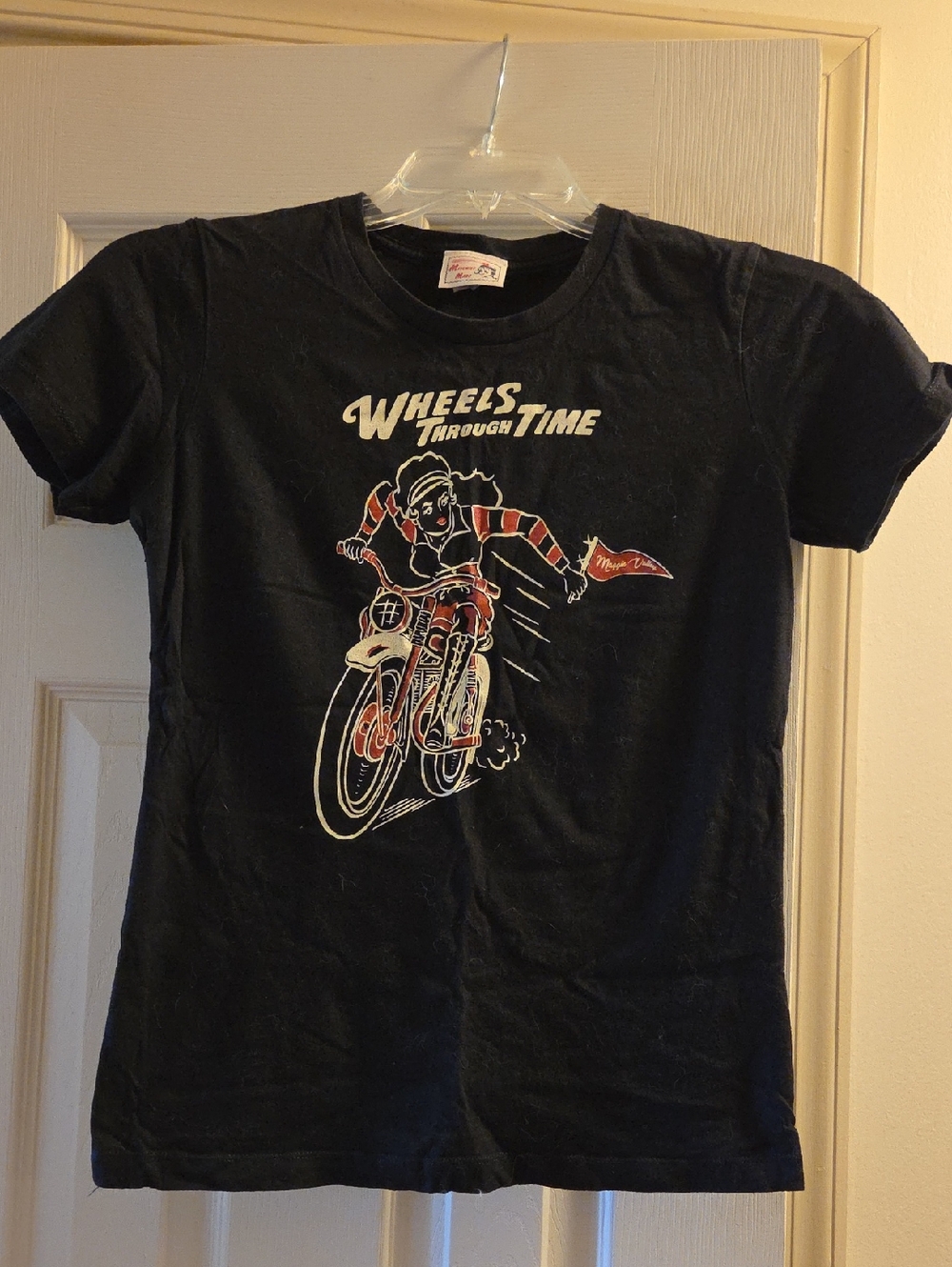 Wheels Through Time Black Graphic Kids T-Shirt